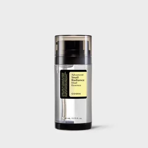 Advanced Snail Radiance Dual Essence As skin matures, it tends to lose moisture and oil