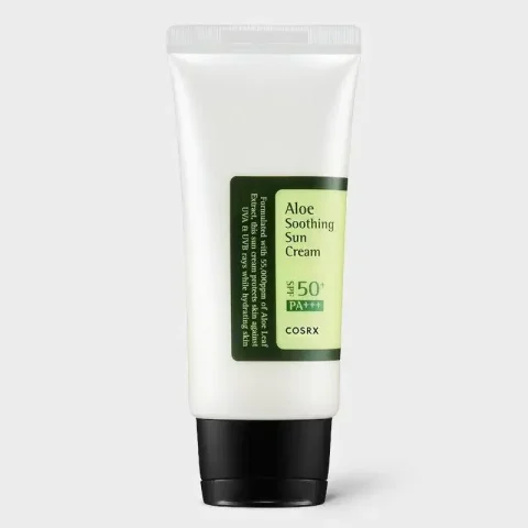 Aloe Soothing Sun Cream SPF50+/ PA+++ Formulated with Aloe Arborescens Leaf Extract